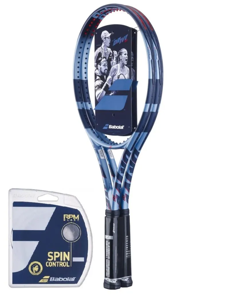 babolat-pure-drive-98-x2-11-gen-naciag Babolat Pure Drive 98 11-gen 2 Pack + ajándék húr