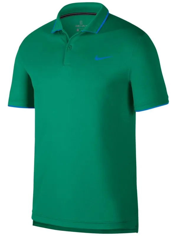 Nike Court Dry Team Polo - lucid green/photo blue/photo blue
