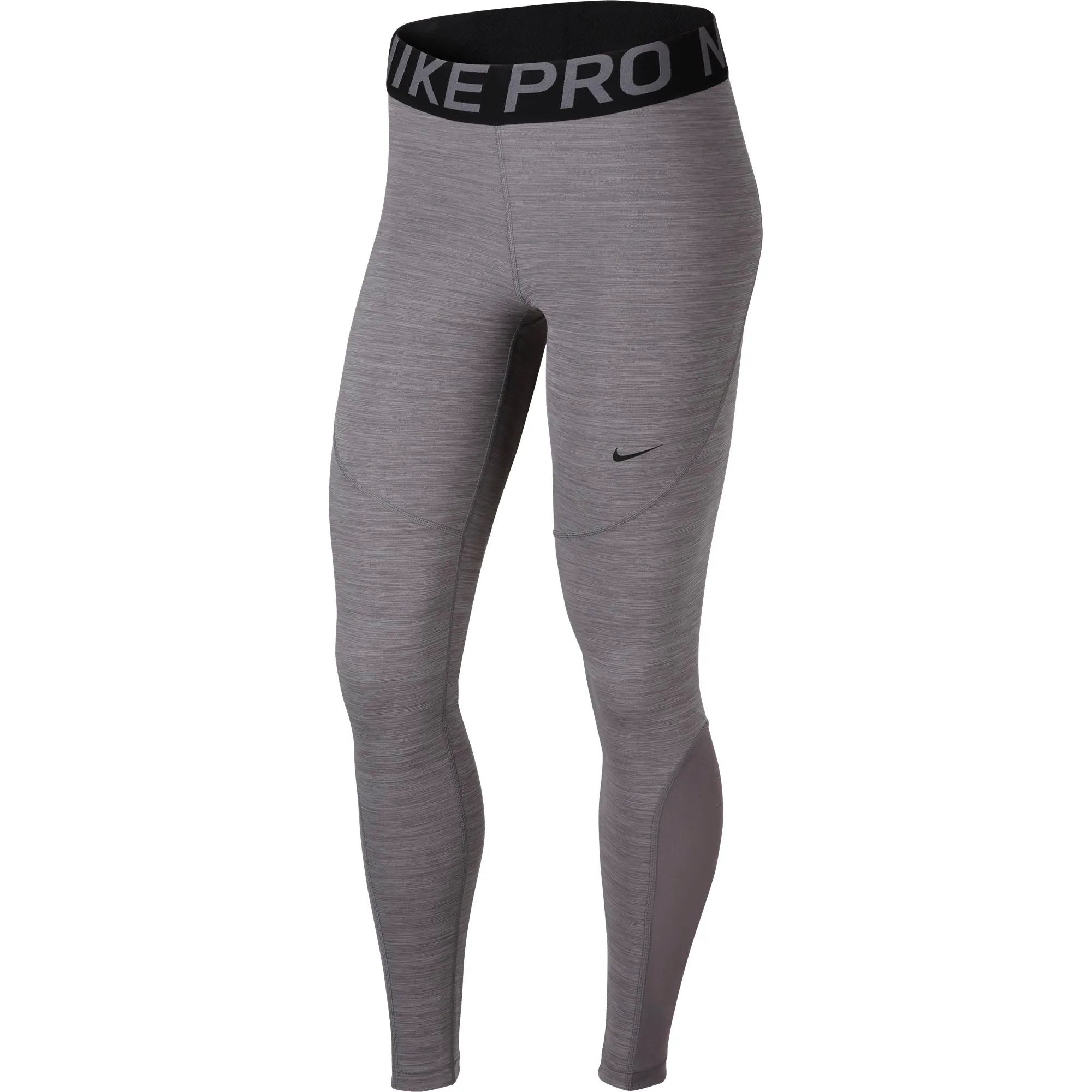 Nike Pro Women's Tights - gunsmoke/heather/black/black