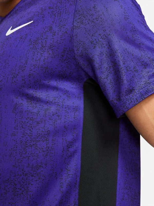 Nike Court Dry Victory Top Print M - concord/black/white