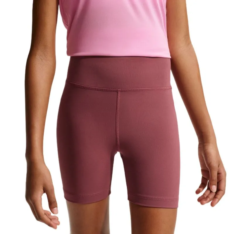 Nike Kids One Dri-Fit 5in - pink smoke/white