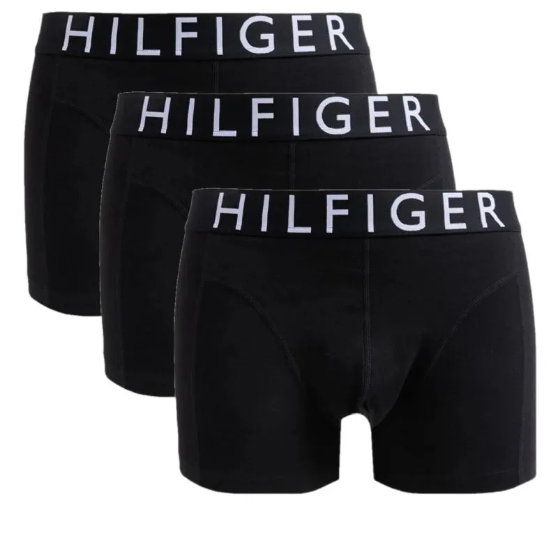 Tommy Hilfiger Cotton Trunk 3P - black/black/black