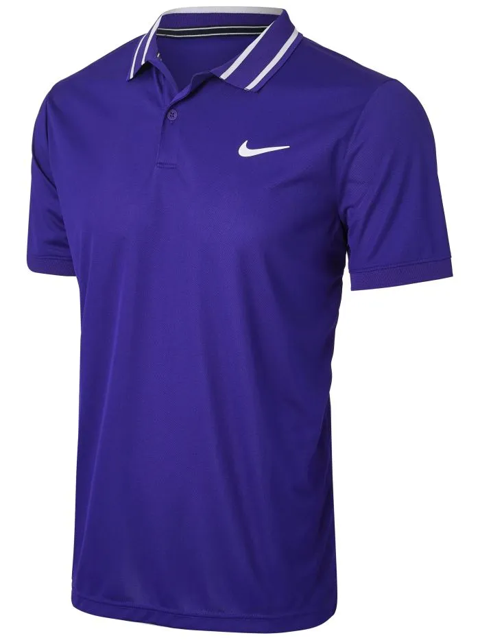 Nike Court Dri-Fit Victory Polo PQ M - concord/white/white