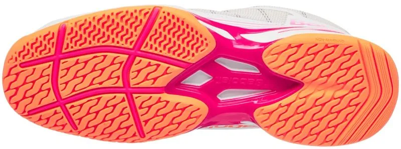 Babolat Jet Team All Court Woman - white/orange/pink