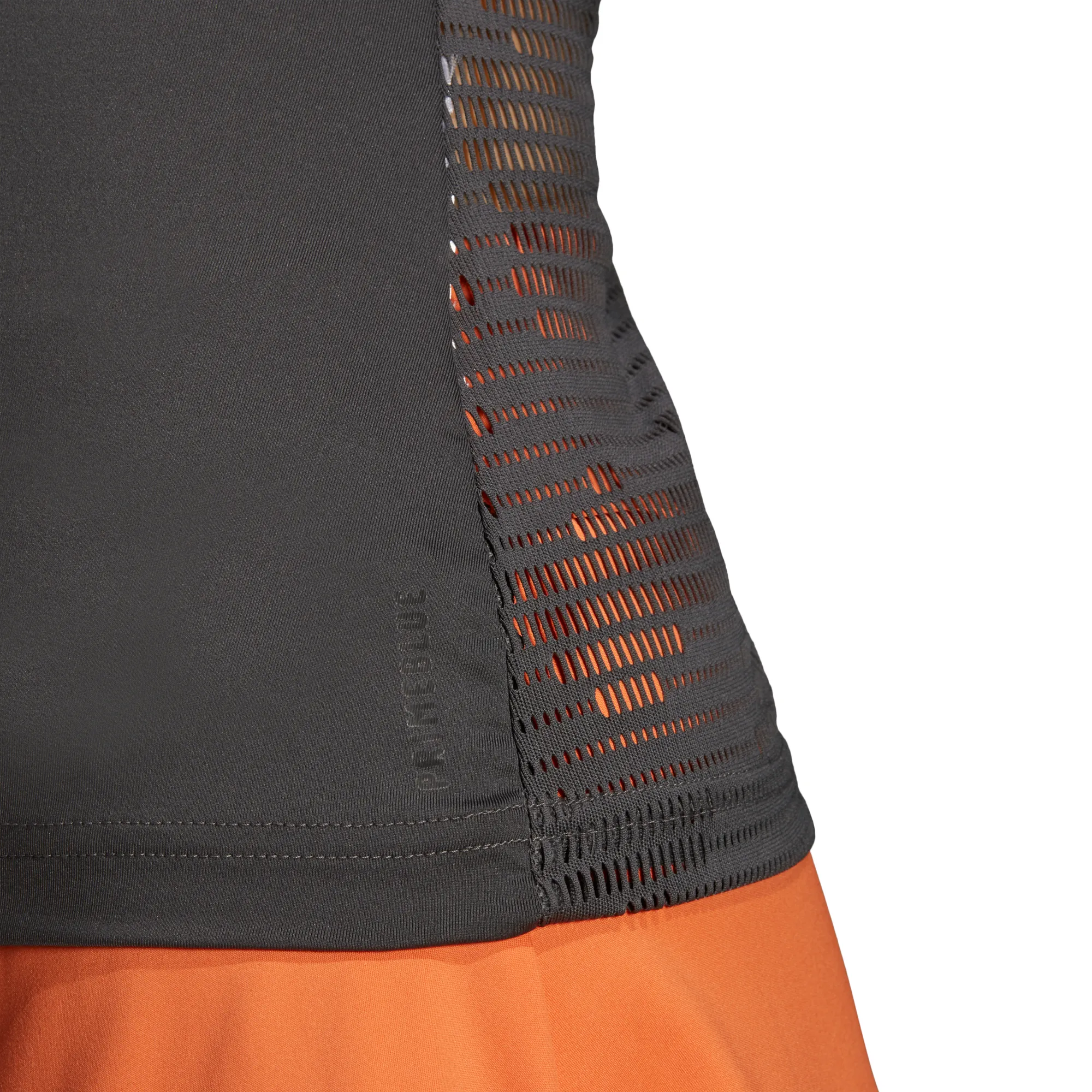 Adidas Y-Tank Primeblue Tank Top Women - grey six/true orange