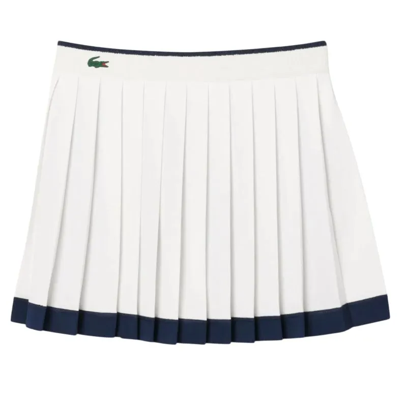 Lacoste Ultra Dry Tennis Heritage Stretch - white/blue navy