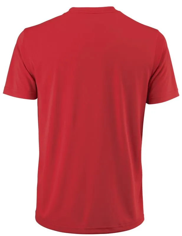 Wilson M Uwii Script Tech Tee - red/white