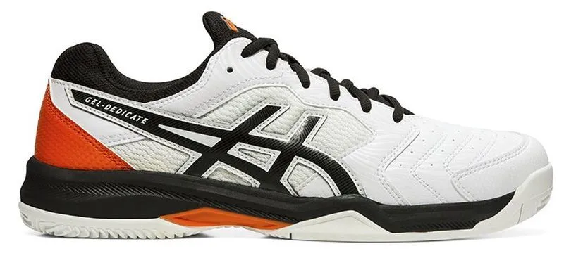Asics Gel-Dedicate 6 Clay - white/black