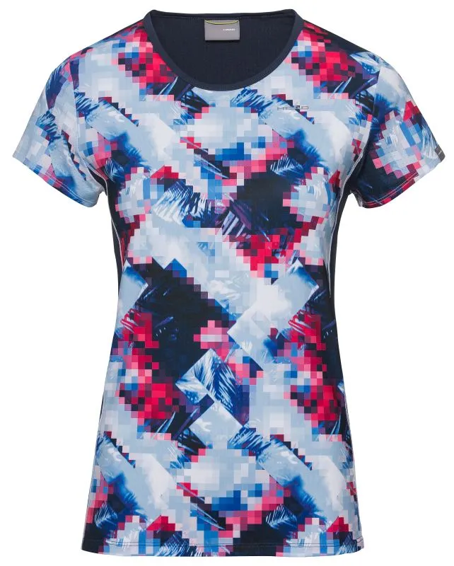 Head Mia T-Shirt W - royal blue/dark blue