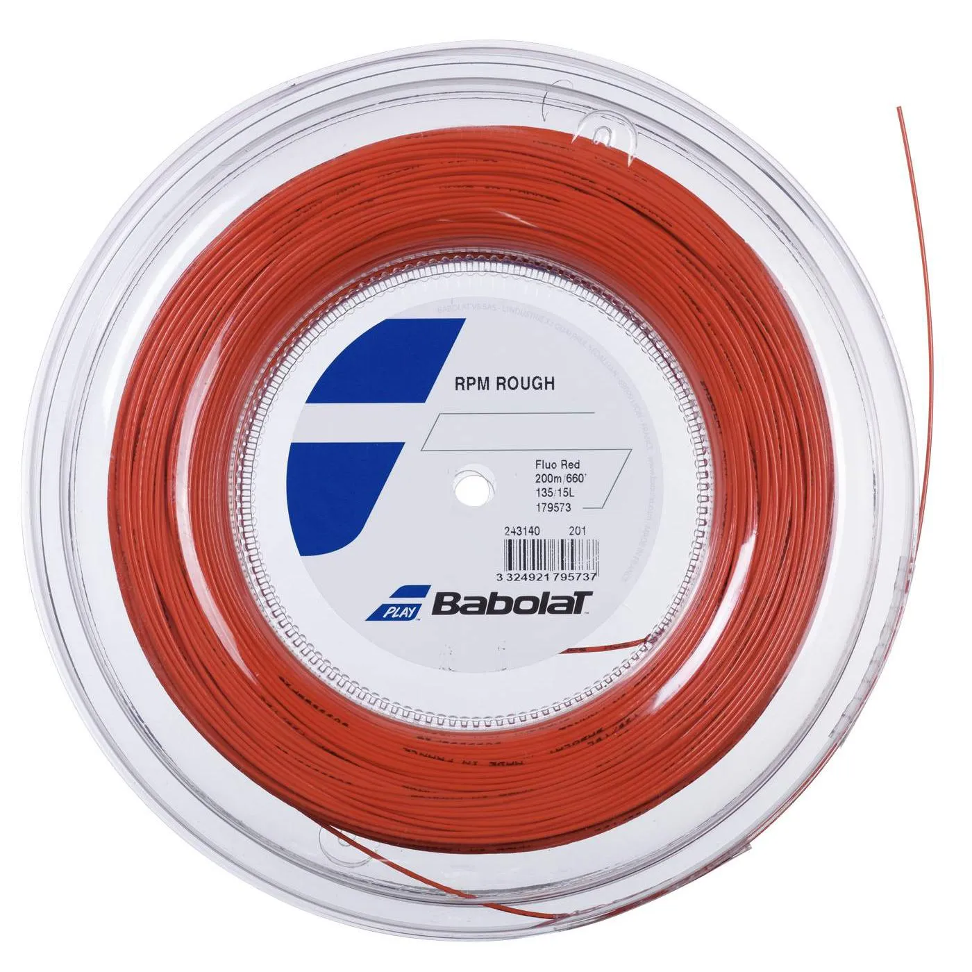 Babolat RPM Rough (200 m) - fluo red