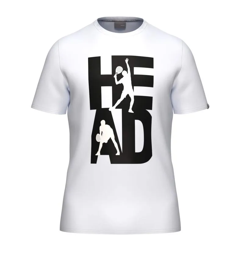 Men's T-shirt Head Vision - white/navy - White