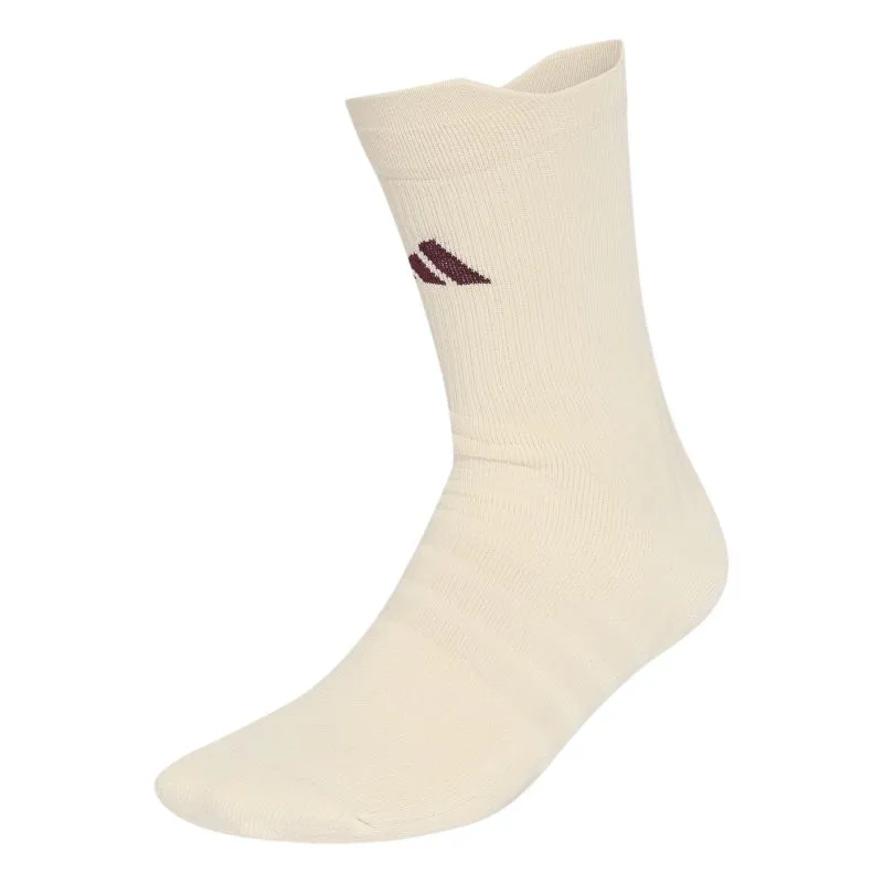 Adidas Cushioned Crew 1P - wonder white/maroon