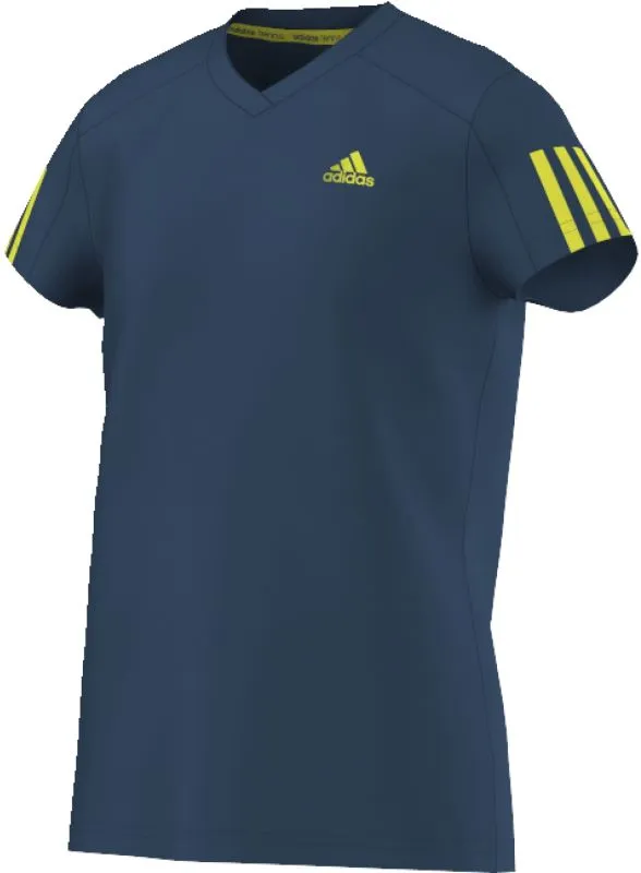 adidas-club-tee-tech-steel-shock-slime Adidas Club Tee - tech steel/shock slime