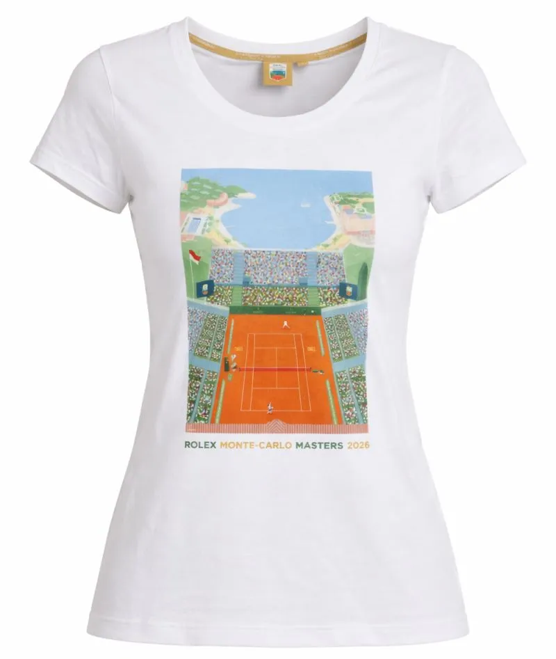Monte-Carlo Rolex Masters Affiche Print - white Monte-Carlo Rolex Masters Affiche Print - white