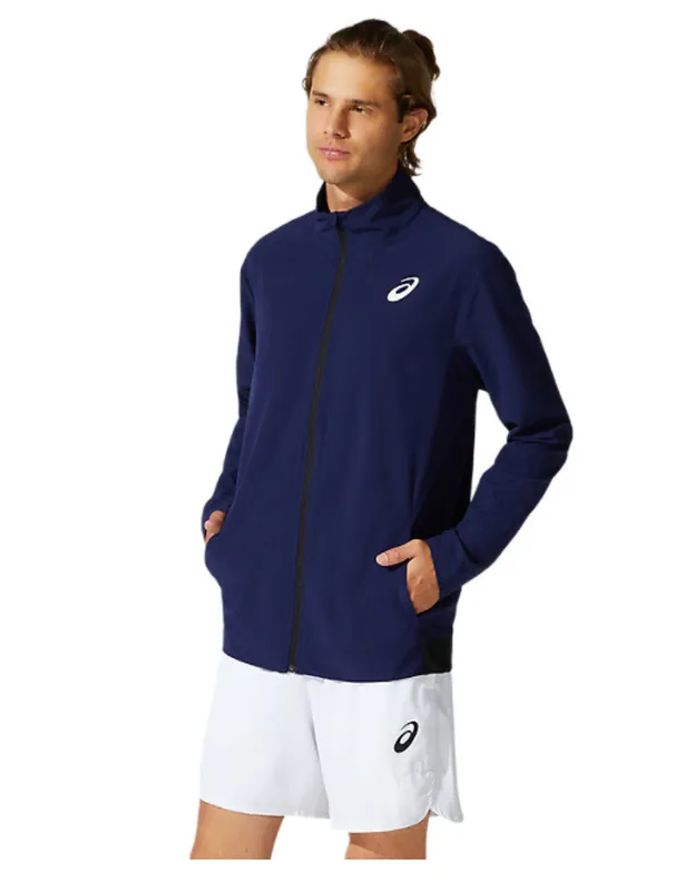 Asics Match M Woven Jacket - peacoat Asics Match M Woven Jacket - peacoat
