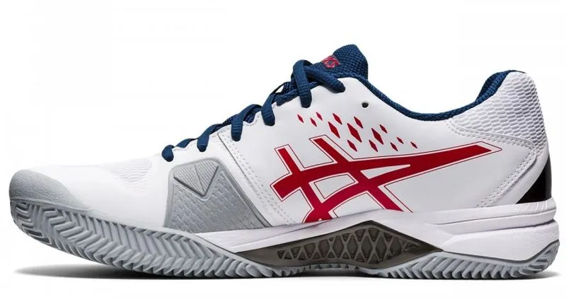 asics-gel-challenger-12-clay-white-classics-red-2 Asics Gel-Challenger 12 Clay - white/classics red