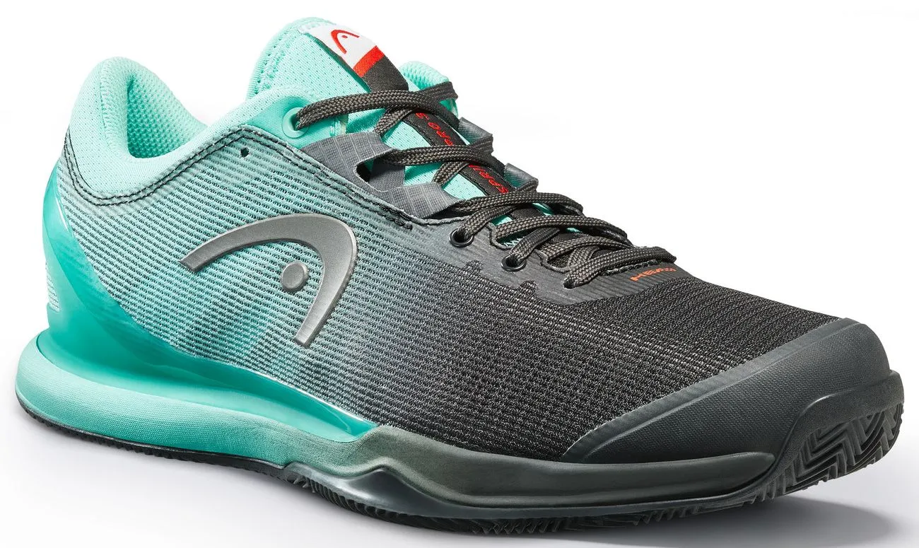 Head Sprint Pro 3.0 Men Clay - black/teal