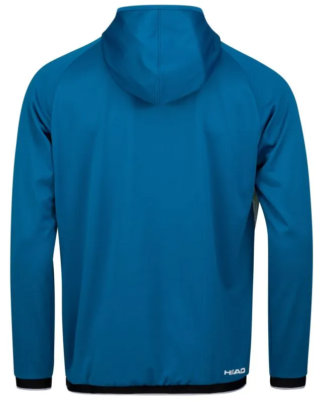 Head Power Hoodie B - blue/print vision