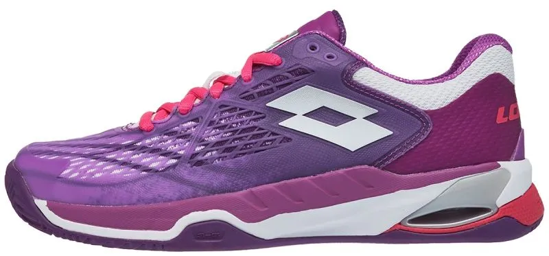 Lotto Mirage 100 Clay W - purple willow/all white