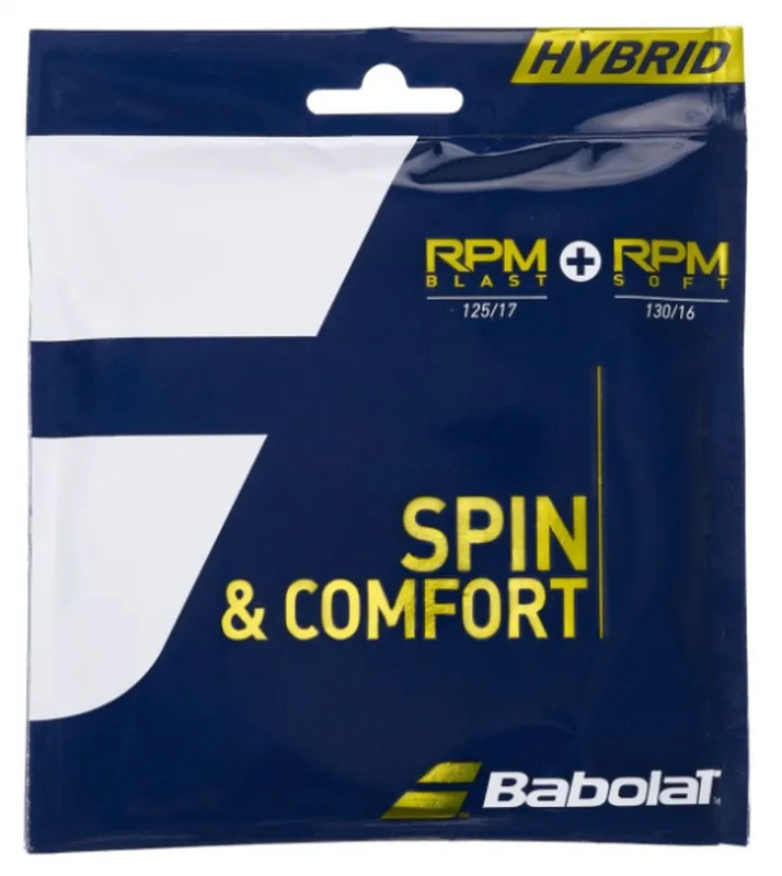 Babolat RPM Blast 1.25mm + RPM Soft 1.30mm (12 m)