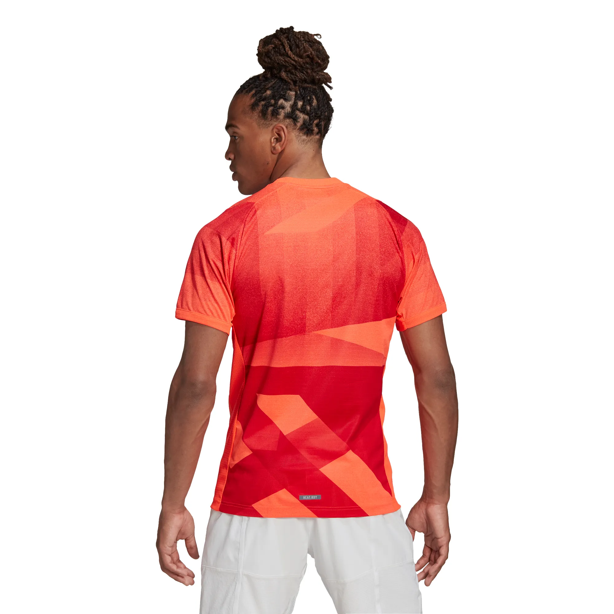 Adidas M Freelift Olympic Tee HEAT.RDY - app solar red