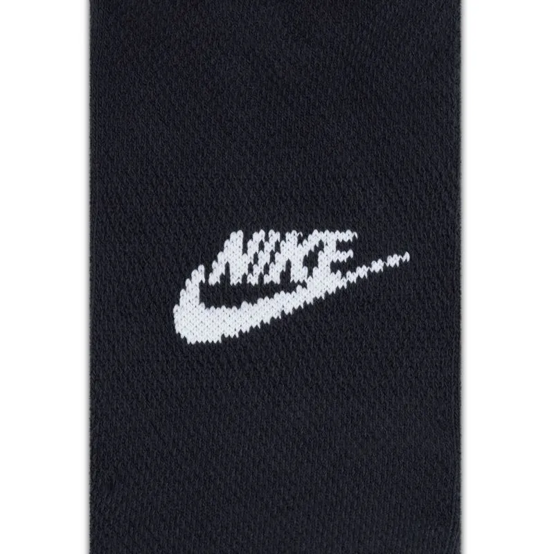 Nike Everyday Elevated No Show 3P - black/white