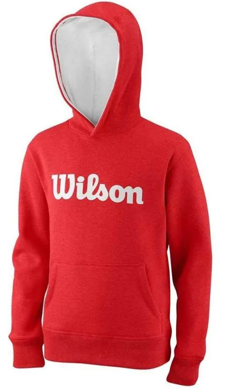 wilson-y-script-cotton-po-hoody-wilson-red-1 Wilson Y Script Cotton PO Hoody - wilson red