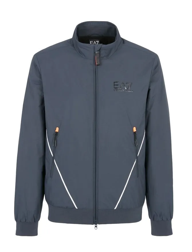 EA7 Man Woven Bomber Jacket - night blue