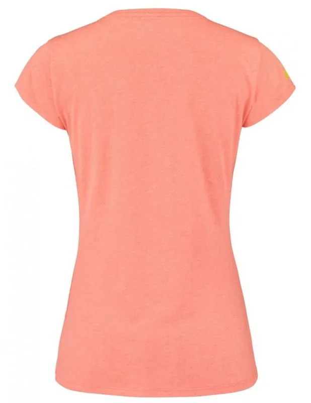 Babolat Exercise Message Tee Woman - fluo strike heather