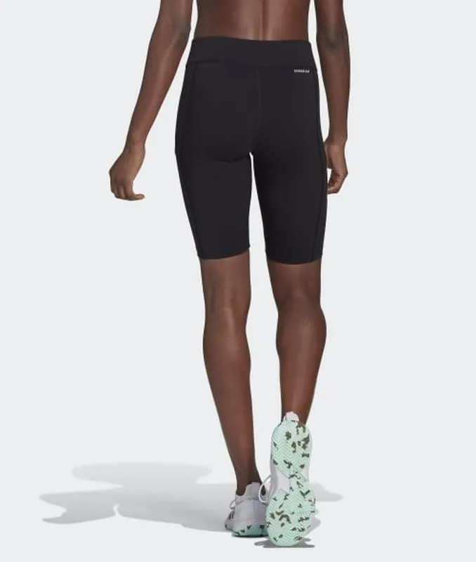 Adidas Club Short Tennis Tights - black/white