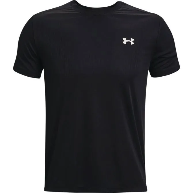 Under Armour Mens UA Speed Stride Short Sleeve - black/reflective Under Armour Mens UA Speed Stride Short Sleeve - black/reflective