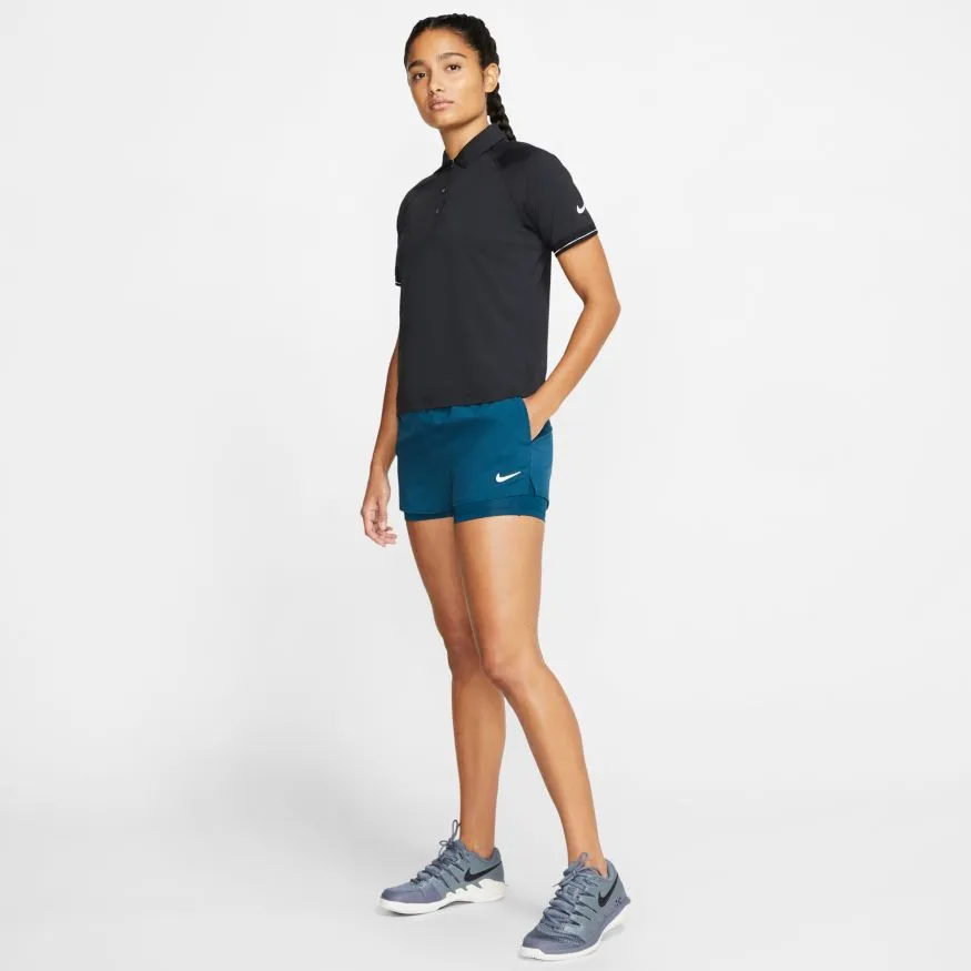 Nike Court Flex Short - valerian blue/white