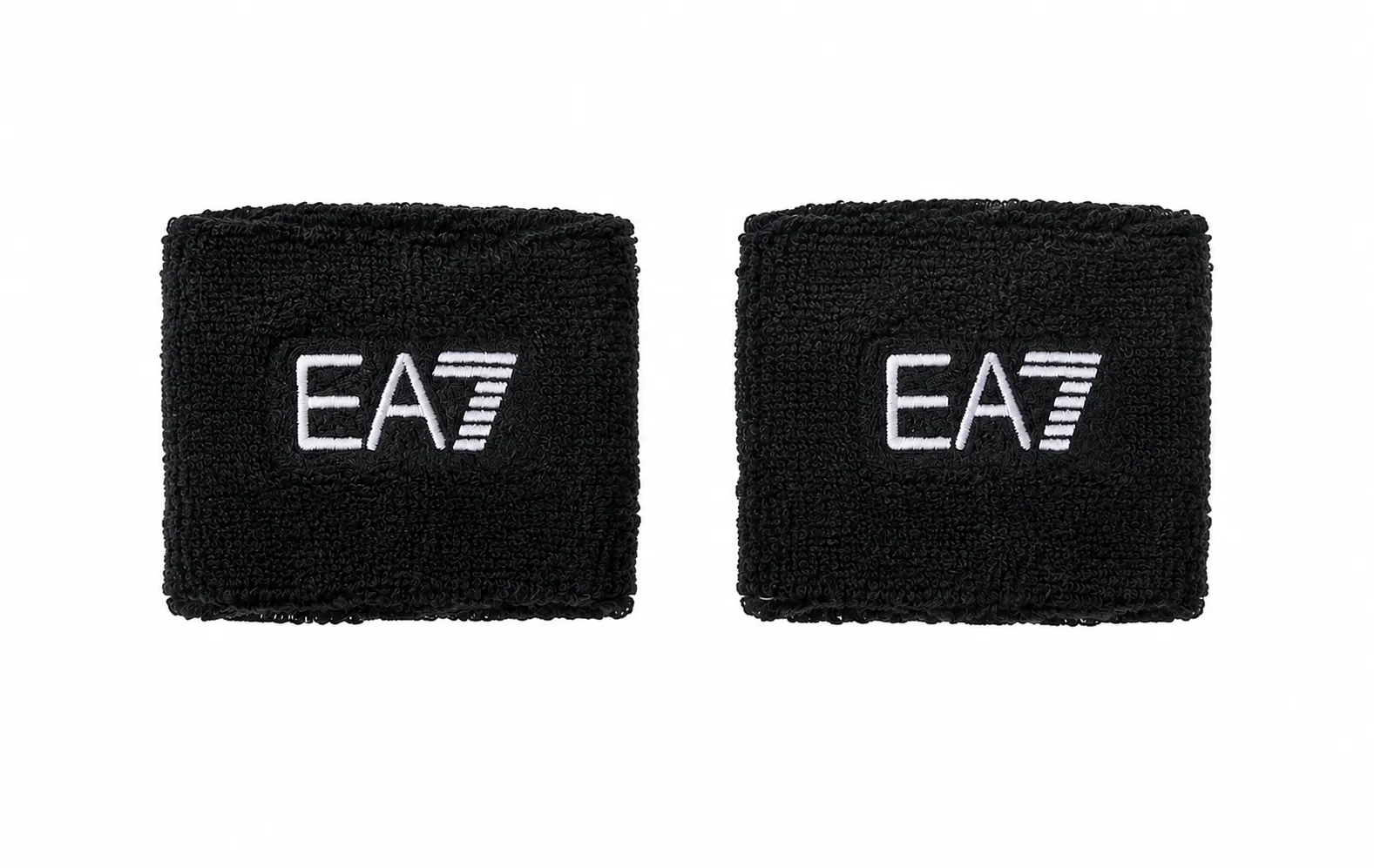 EA7 Woven Cuff 2P - black/white EA7 Woven Cuff 2P - black/white