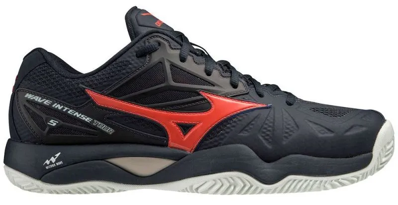 Mizuno Wave Intense Tour 5 CC M - salute black/ignition red/gold