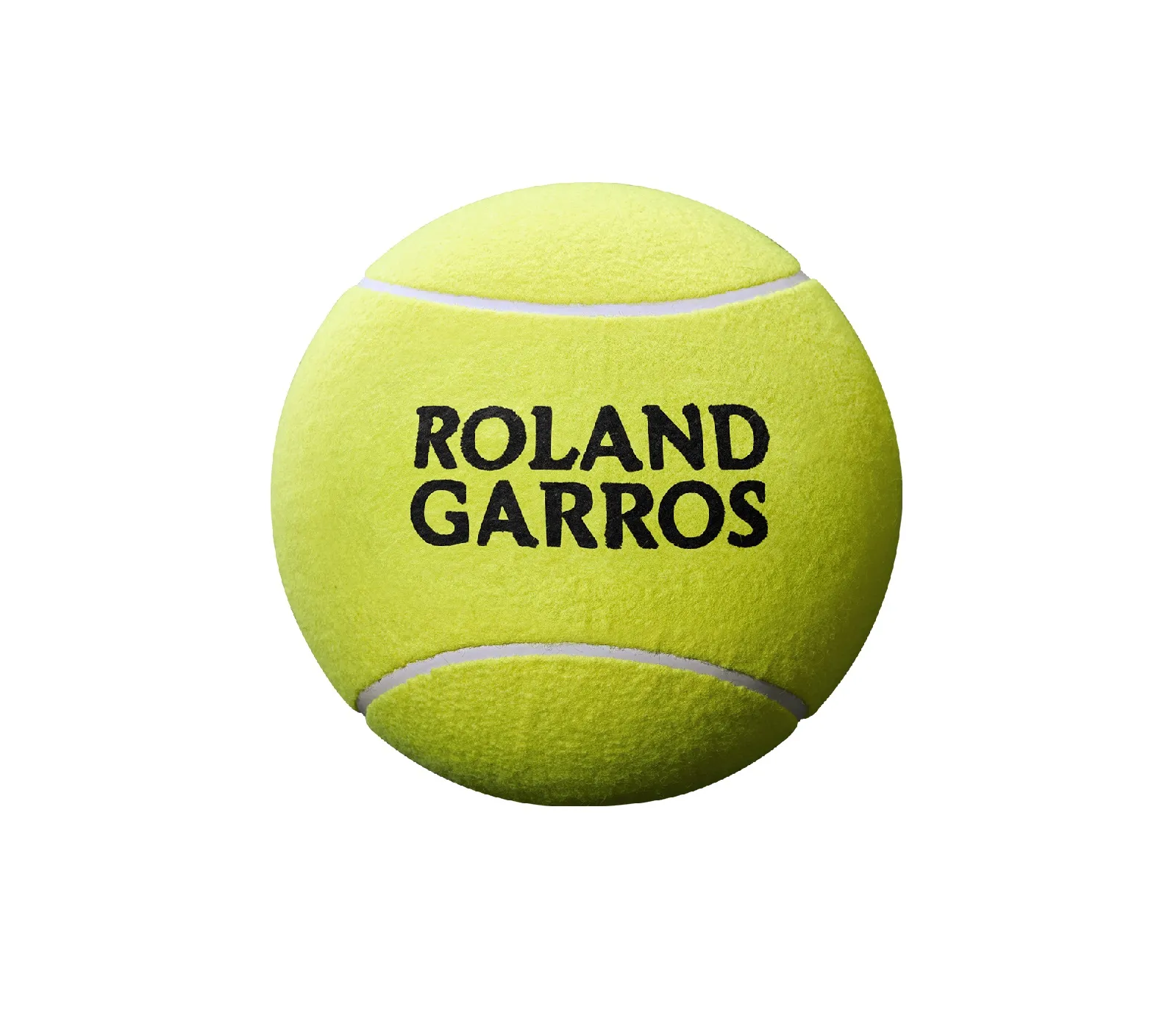Wilson Roland Garros Mini Jumbo Ball - yellow + marker Wilson Roland Garros Mini Jumbo Ball - yellow + marker