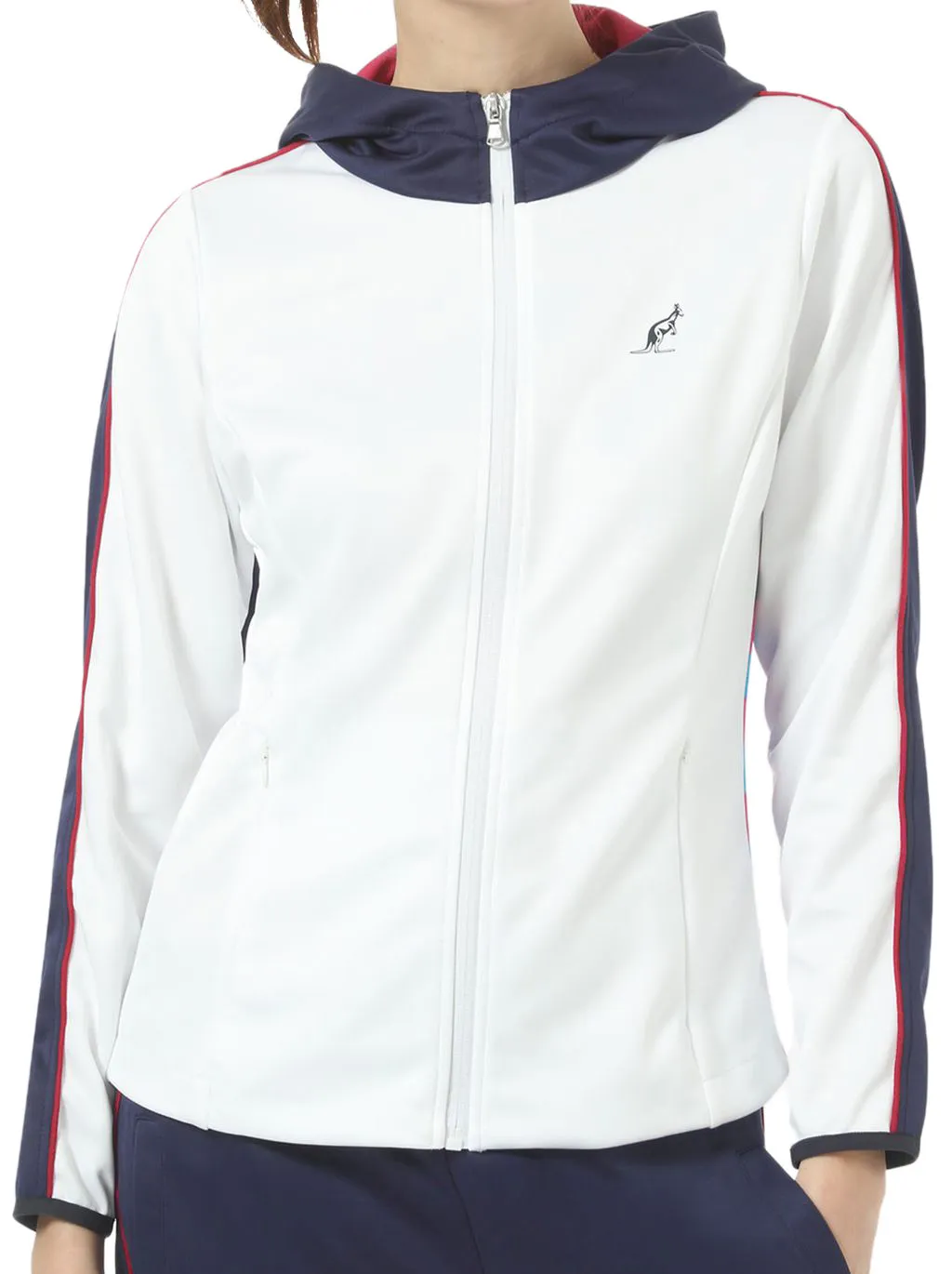 Australian Jacket in Double with Printed - bianco Australian Jacket in Double with Printed - bianco