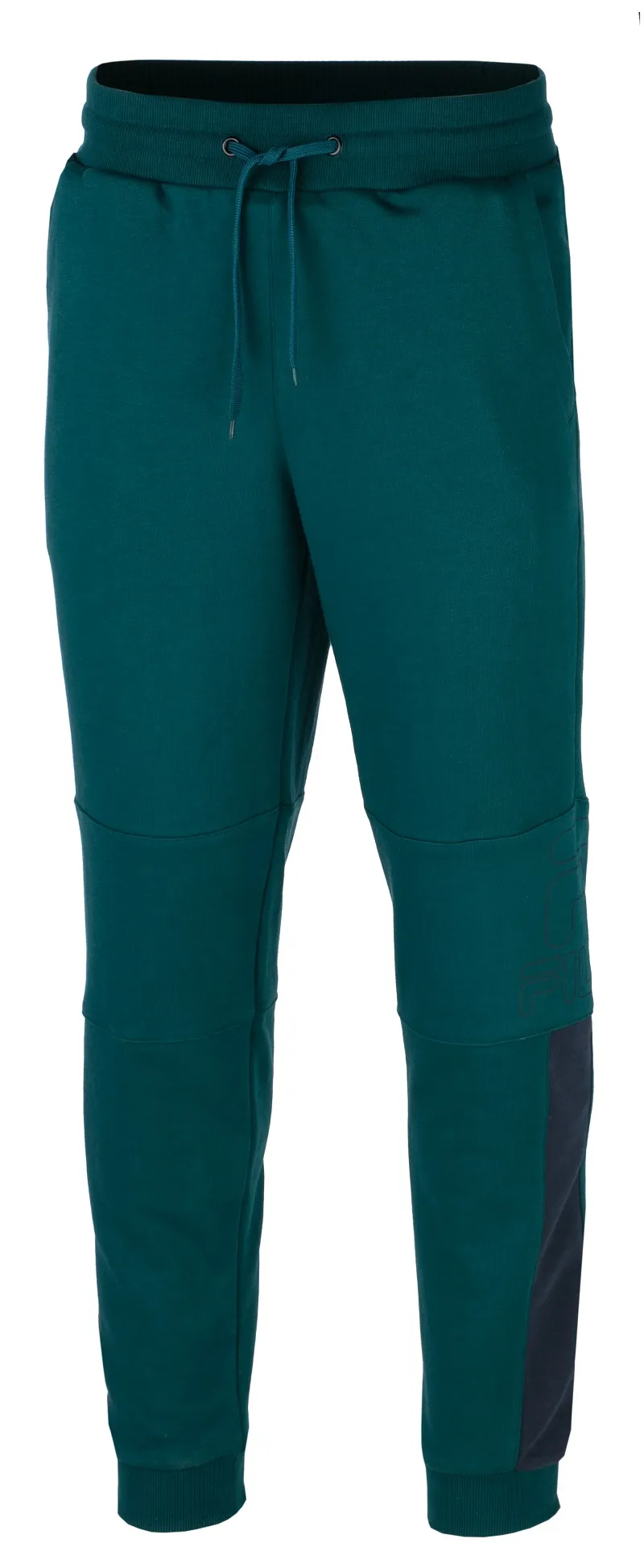 Men's trousers Fila Sweatpants Toni - deep teal/navy - Turquoise
