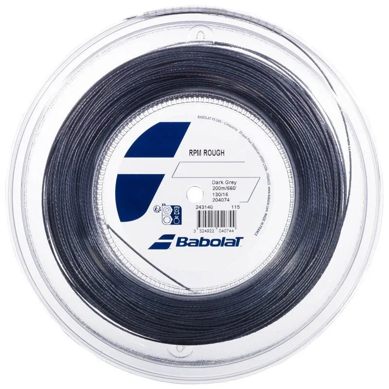 RpmRoughDarkGrey Babolat RPM Rough (200 m)
