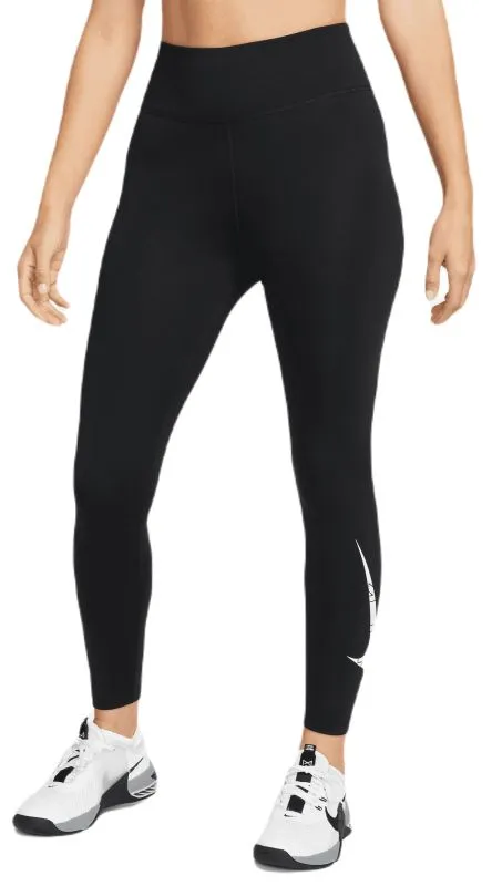 Nike Graphic 7/8 Tight - black/white Nike Graphic 7/8 Tight - black/white