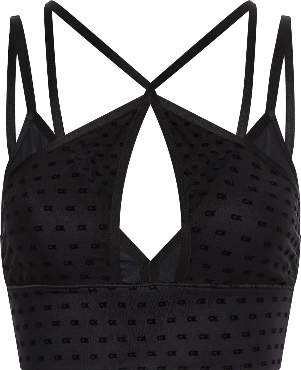 Calvin Klein Low Support Sports Bra - black Calvin Klein Low Support Sports Bra - black