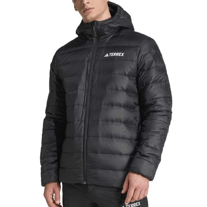 Adidas Multi Essentials Down Hooded - black