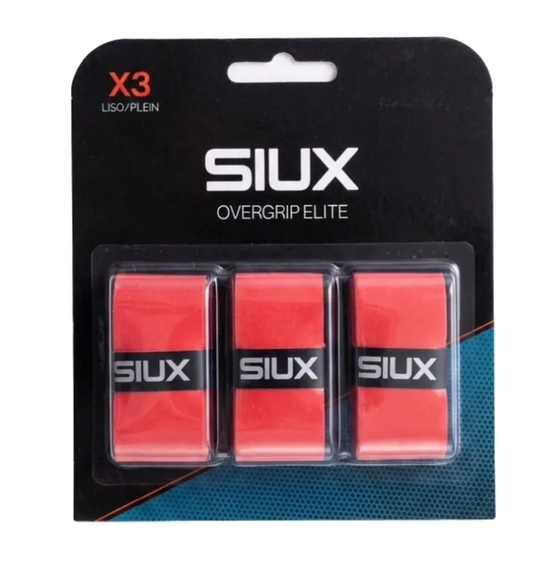 Siux Overgrips Elite 3P - red Siux Overgrips Elite 3P - red