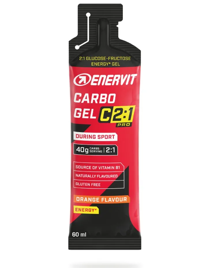 Enervit Carbo Gel C2:1PRO 60 ml - orange Enervit Carbo Gel C2:1PRO 60 ml - orange