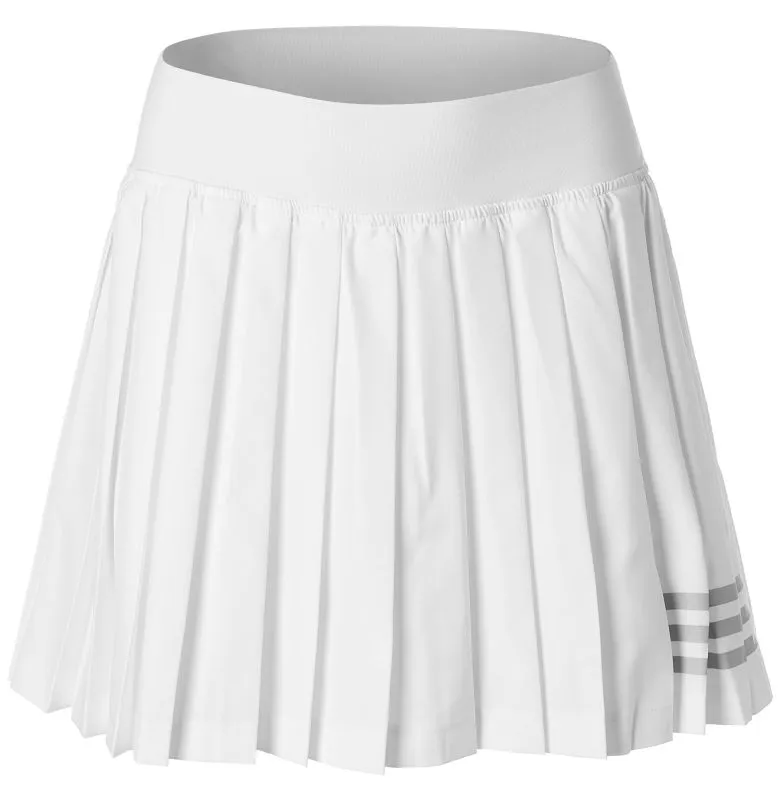 Adidas Club Pleated Skirt W - white/grey two