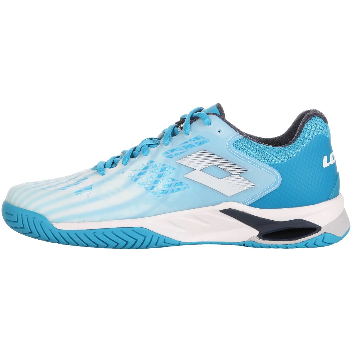 Lotto Mirage 100 Speed - all white/navy blue