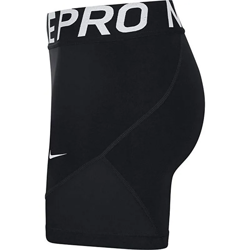 spodenki-tenisowe-nike-pro-short-5in-black-white-2 Spodenki Tenisowe Nike Pro Short 5in - black/white