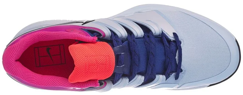 Nike Air Zoom Vapor X Clay - half blue/black/white