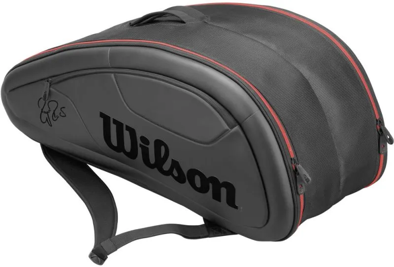 Wilson Federer DNA 12 Pk Bag - black
