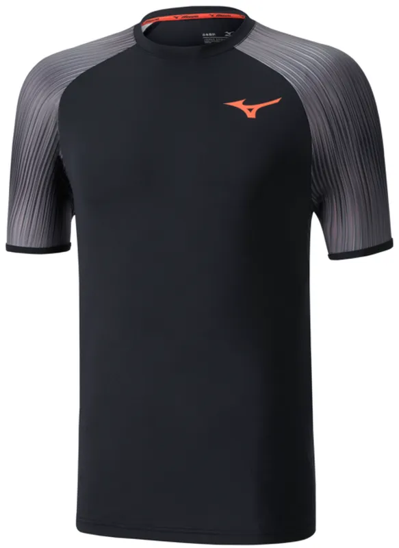mizuno-flex-tee-black-1 Mizuno Flex Tee - black
