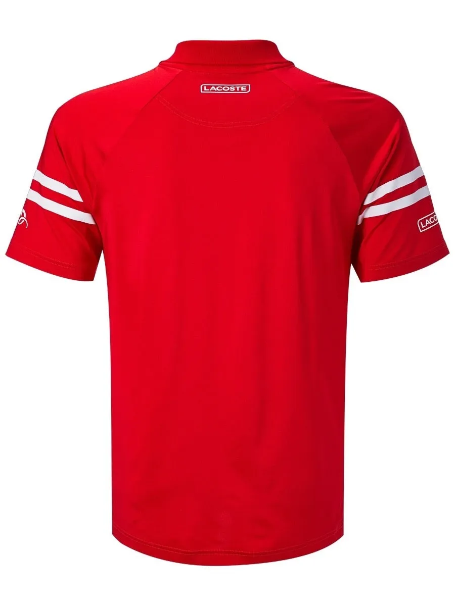 Lacoste Novak Spring Polo M - red